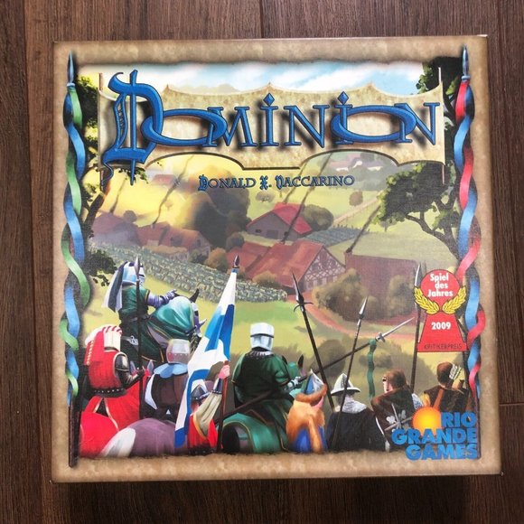 Dominion Original Edition Board Game Rio Grande Donald X. Vaccarino Family Night - Picture 1 of 4